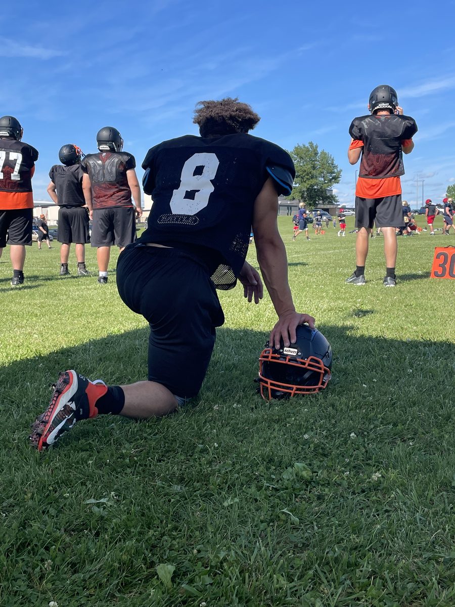 Brandy Ramaj Jewett on the field at a JSOH-covered event